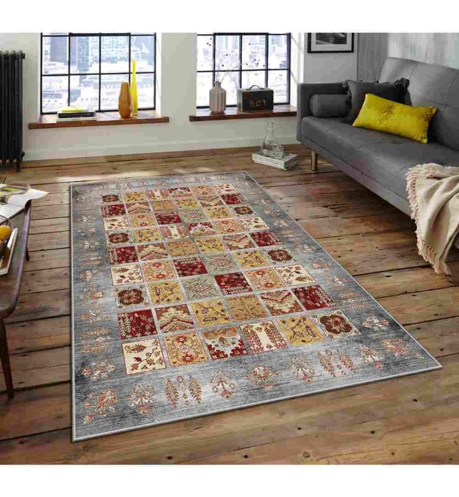 Carpet, Multicolor, 100% Polyester, 80 x 140 cm