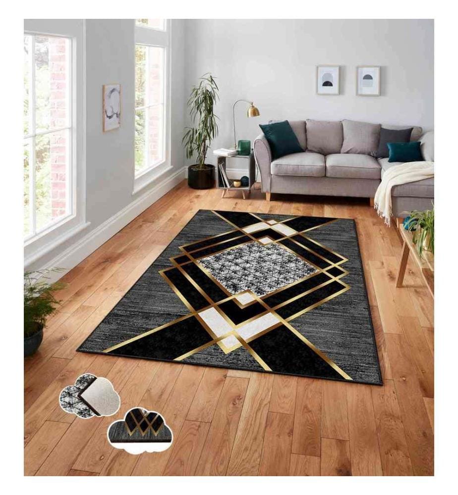 Carpet, Multicolor, 100% Polyester, 120 x 180 cm
