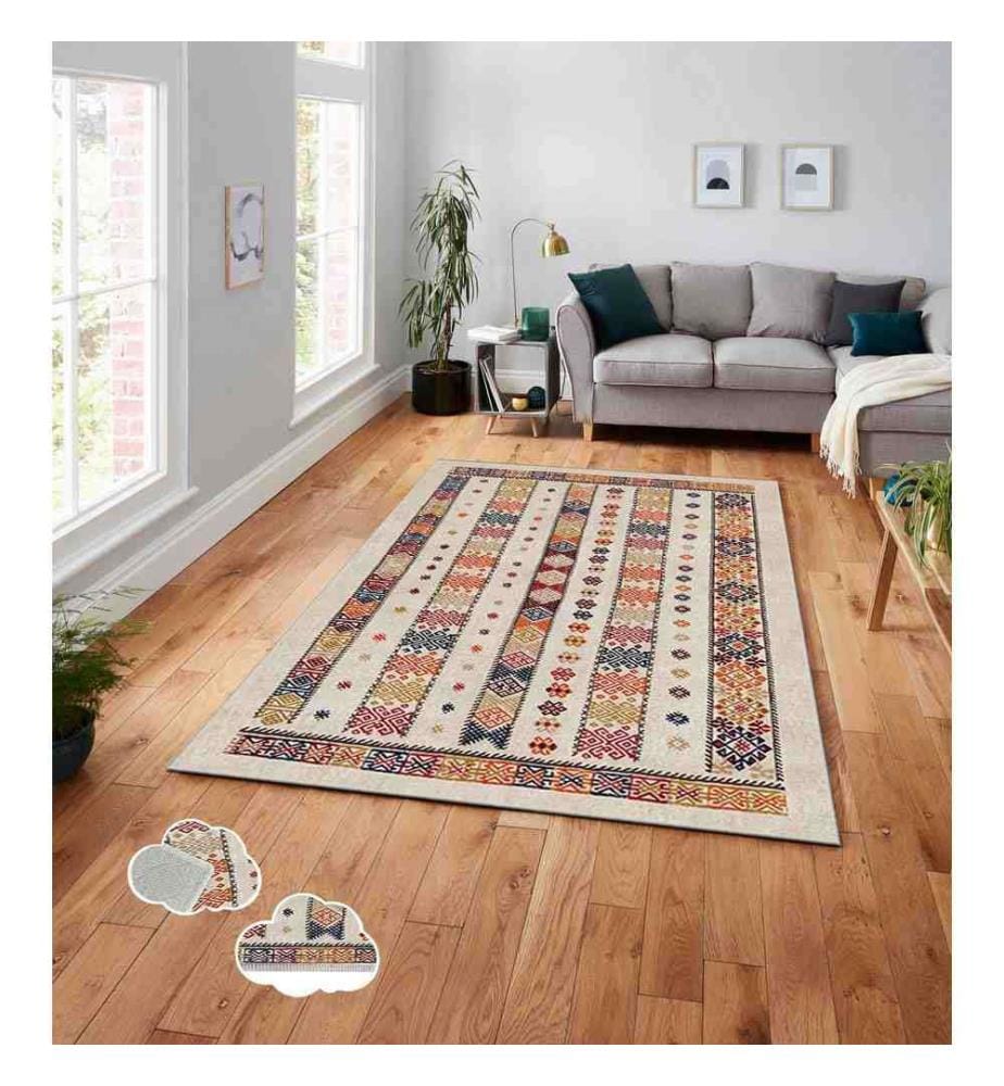 Carpet, Multicolor, 100% Polyester, 160 x 230 cm