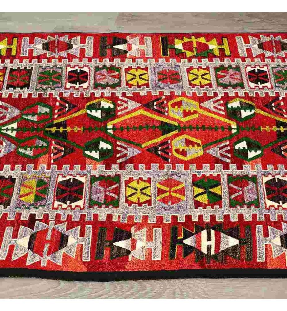 Carpet, Multicolor, 100% Velvet Fabric, Sole: 100% COTTON, 180 x 280 cm