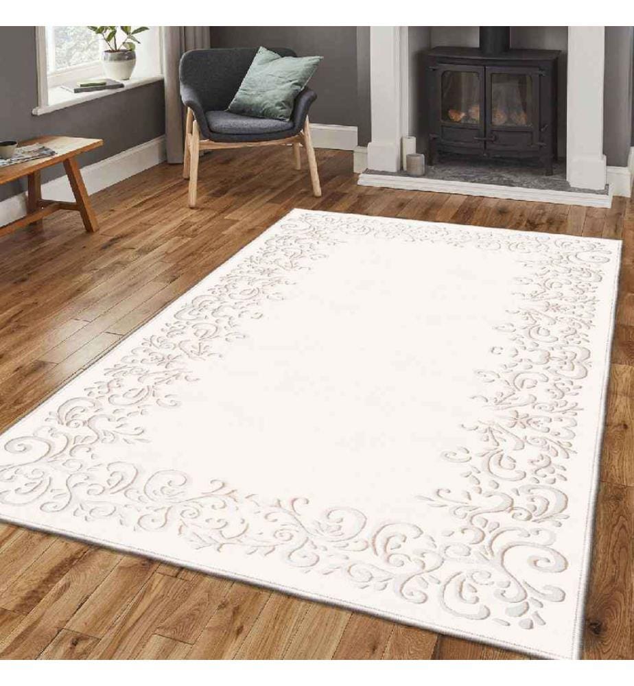 Carpet, Multicolor, 100% Velvet Fabric, Sole: 100% COTTON, 140 x 220 cm