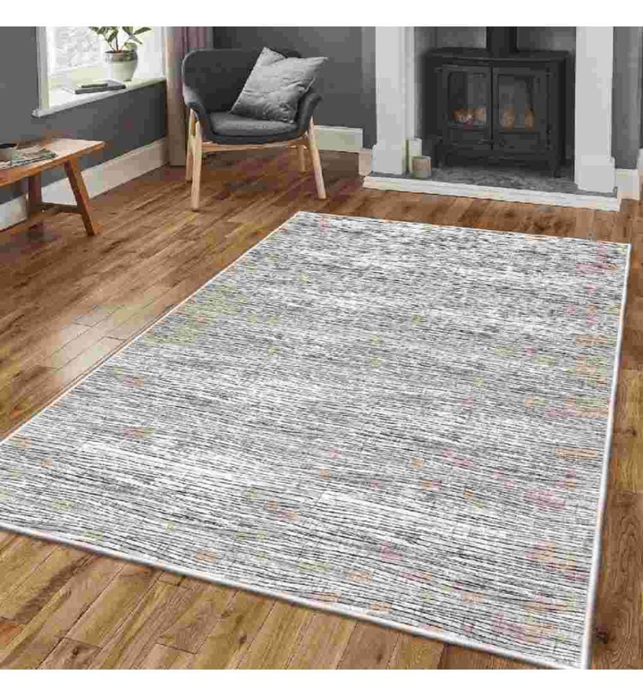 Hall Carpet, Multicolor, 100% Velvet Fabric, Sole: 100% COTTON, 80 x 200 cm