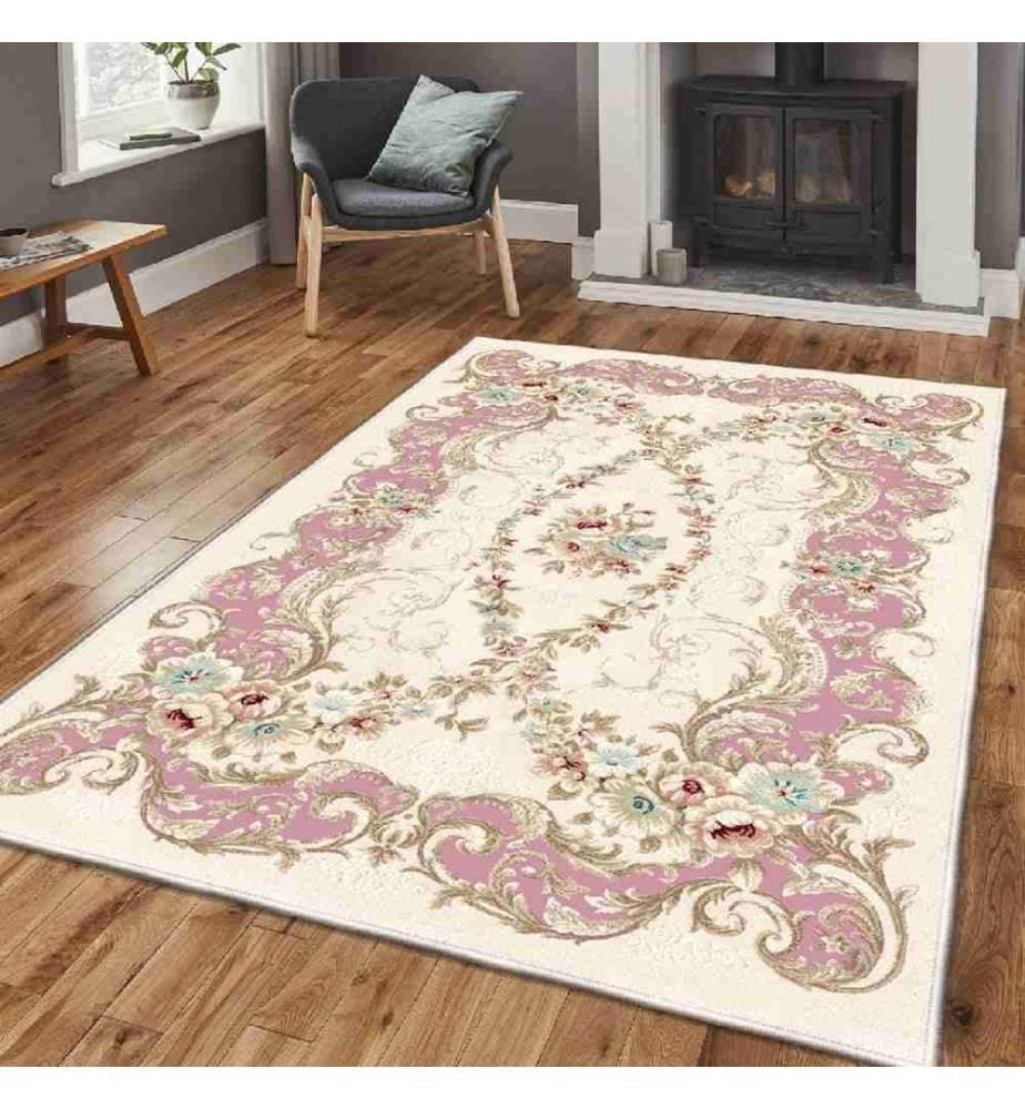 Hall Carpet, Multicolor, 100% Velvet Fabric, Sole: 100% COTTON, 100 x 300 cm