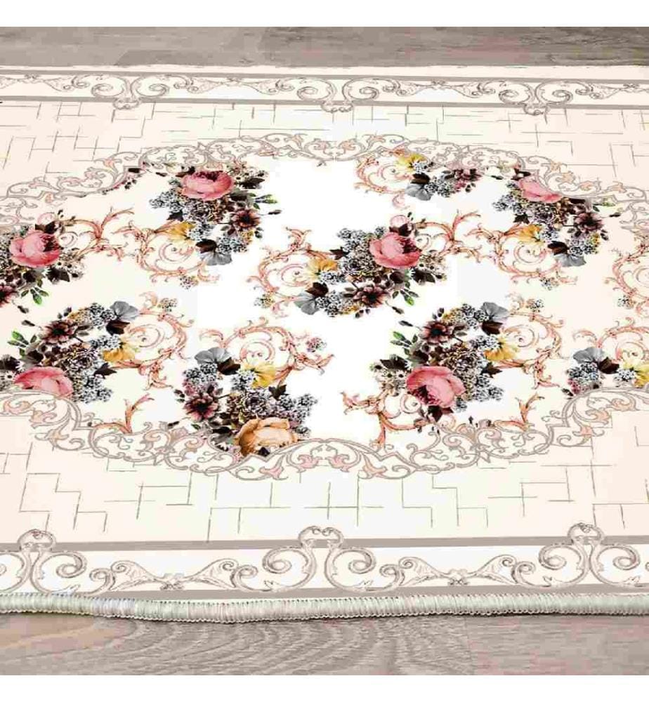 Hall Carpet, Multicolor, 100% Velvet Fabric, Sole: 100% COTTON, 80 x 200 cm