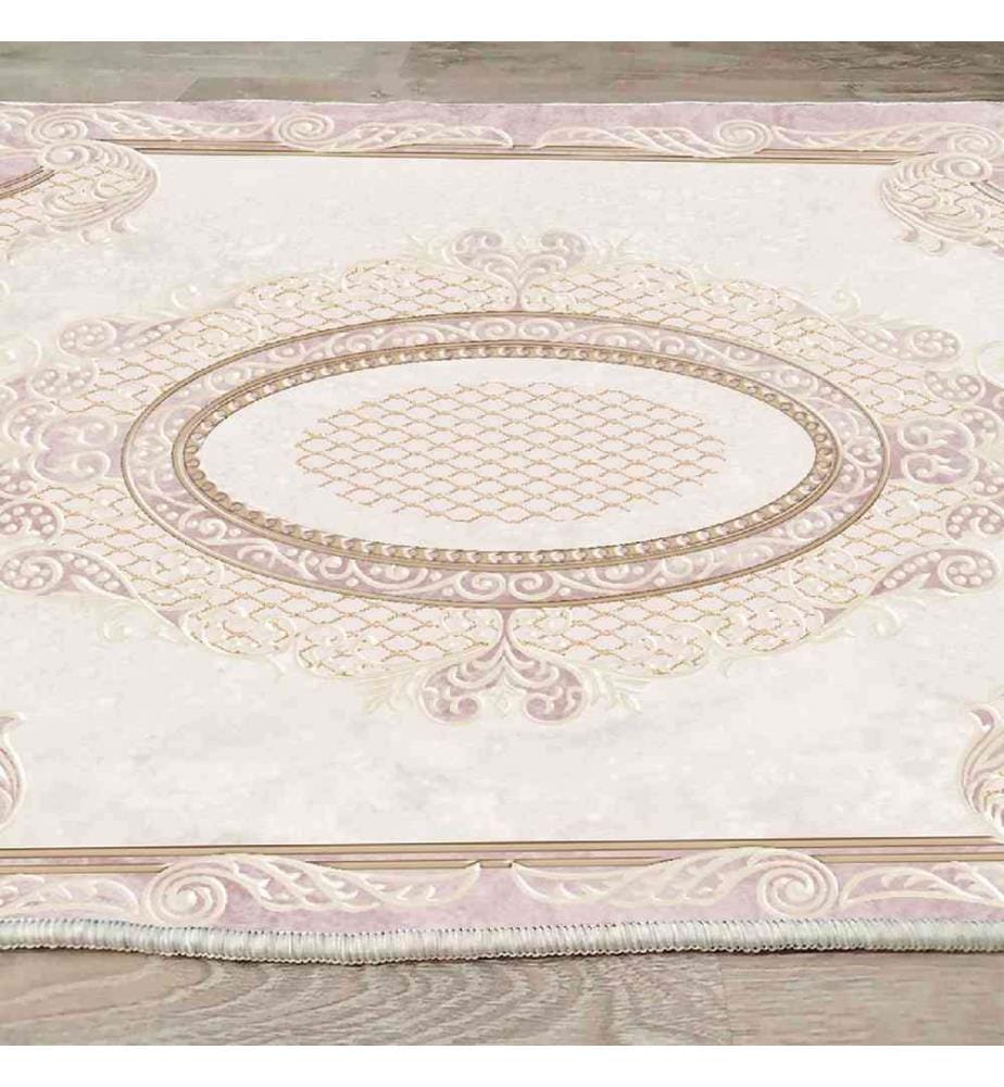Carpet, Multicolor, 100% Velvet Fabric, Sole: 100% COTTON, 80 x 120 cm