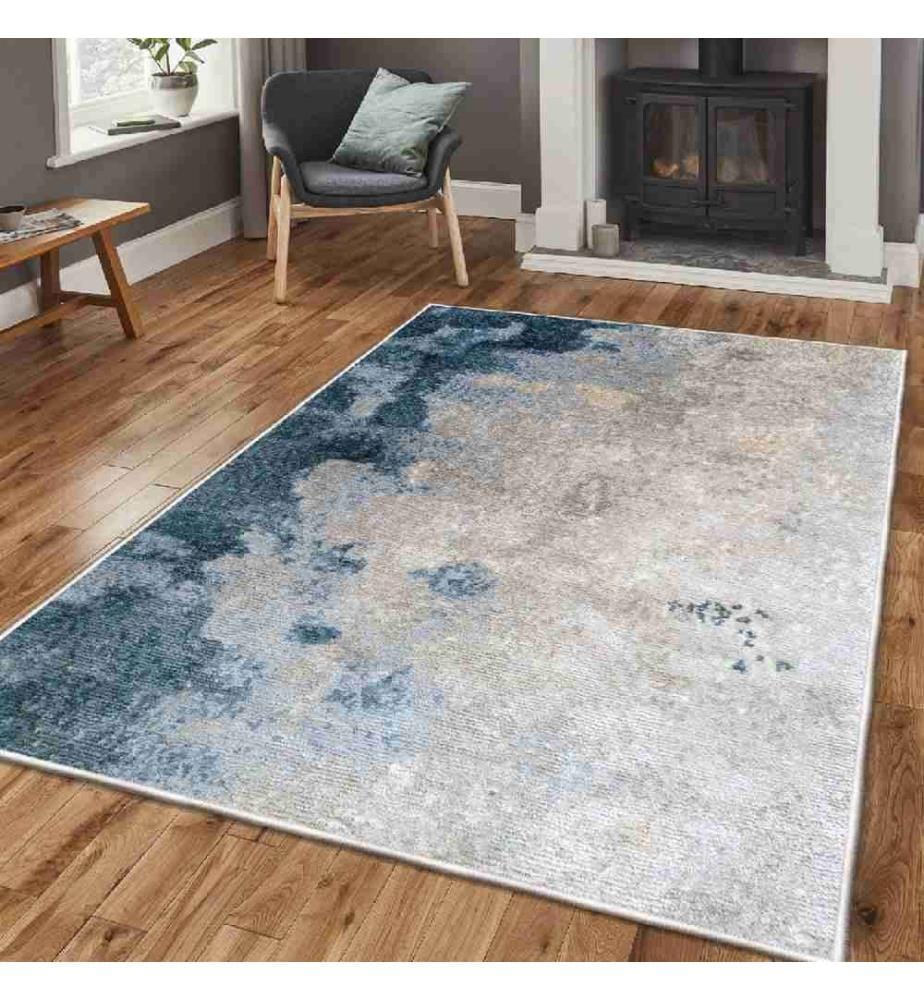 Carpet, Multicolor, 100% Velvet Fabric, Sole: 100% COTTON, 120 x 180 cm