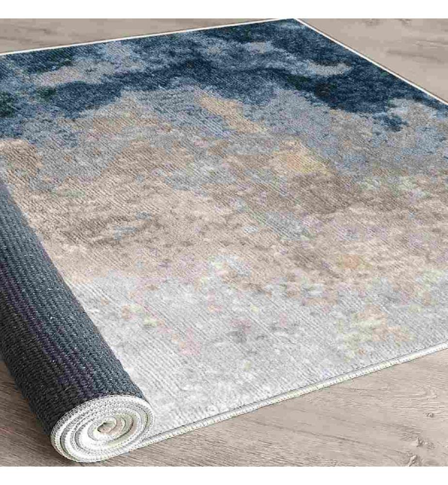 Carpet, Multicolor, 100% Velvet Fabric, Sole: 100% COTTON, 120 x 180 cm