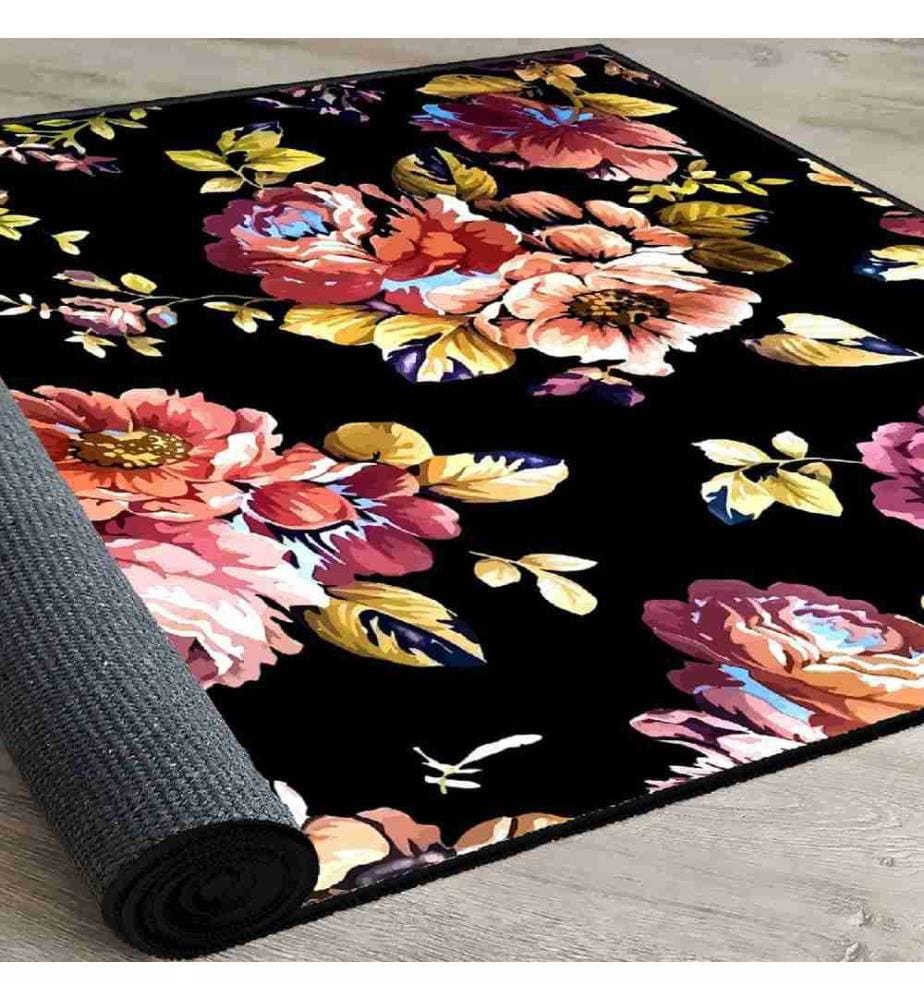 Carpet, Multicolor, 100% Velvet Fabric, Sole: 100% COTTON, 180 x 280 cm