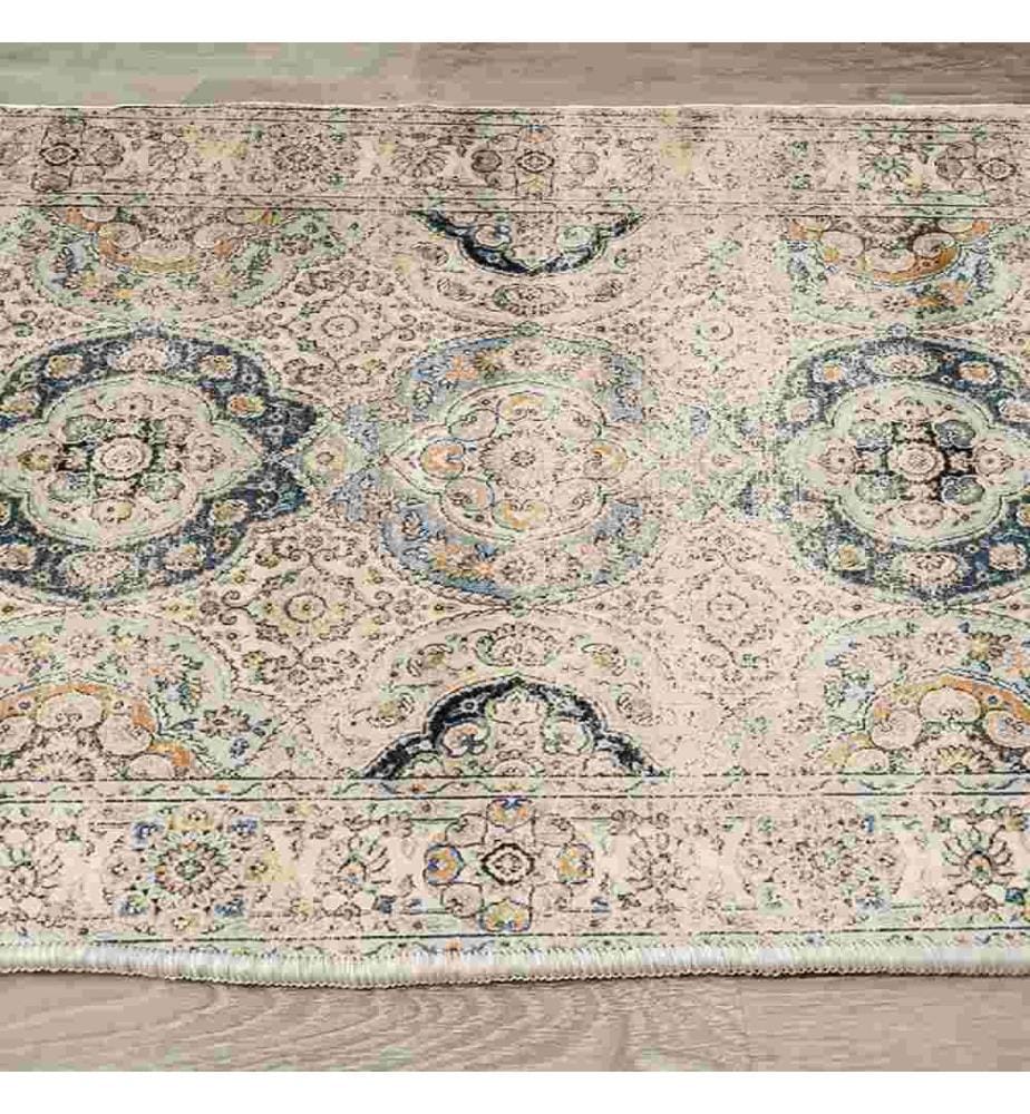 Carpet, Multicolor, 100% Velvet Fabric, Sole: 100% COTTON, 160 x 230 cm