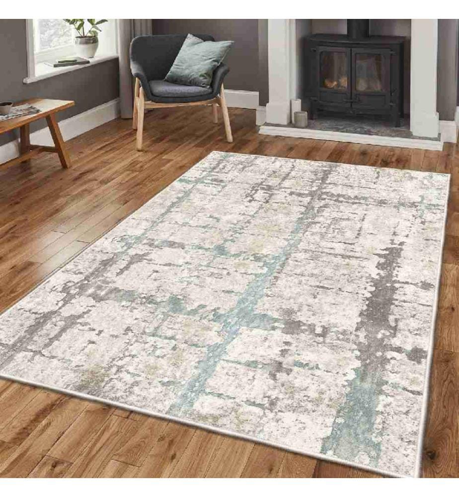 Carpet, Multicolor, 100% Velvet Fabric, Sole: 100% COTTON, 120 x 180 cm
