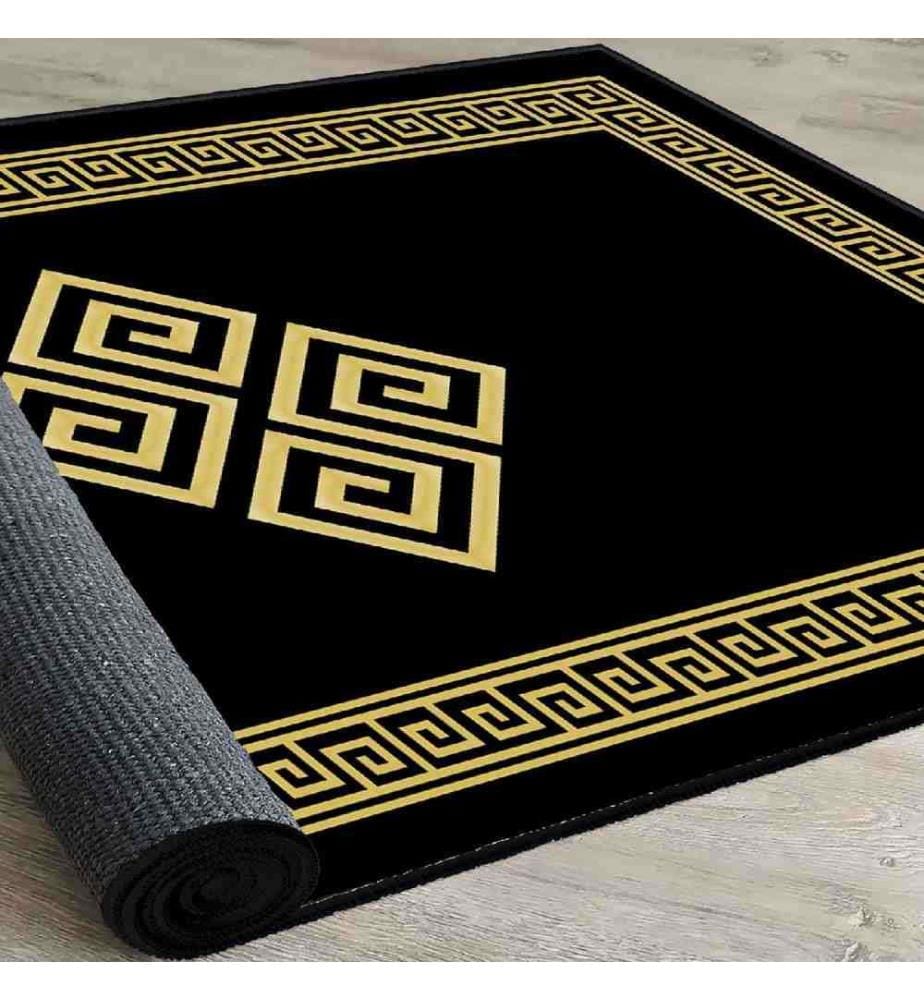 Carpet, Multicolor, 100% Velvet Fabric, Sole: 100% COTTON, 80 x 120 cm