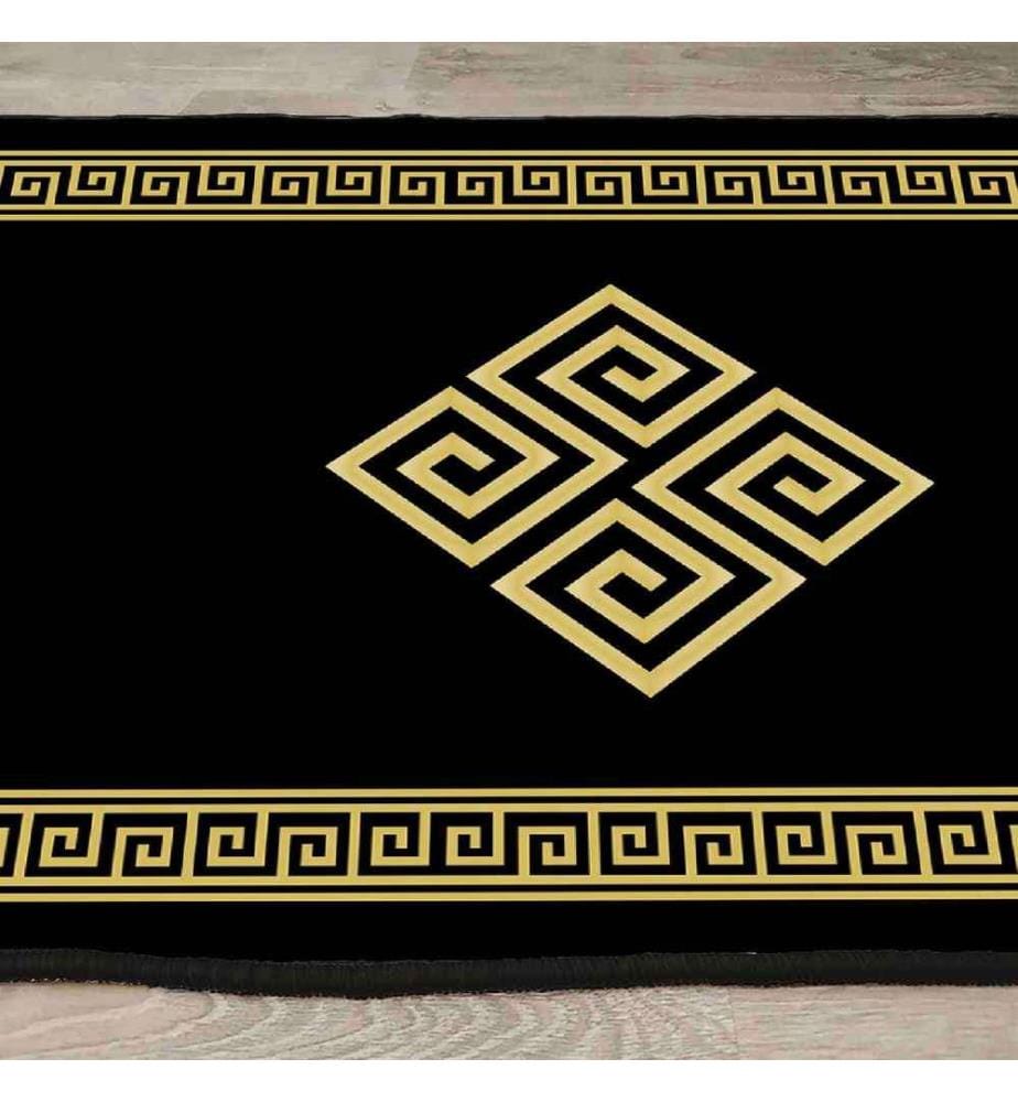 Carpet, Multicolor, 100% Velvet Fabric, Sole: 100% COTTON, 80 x 120 cm