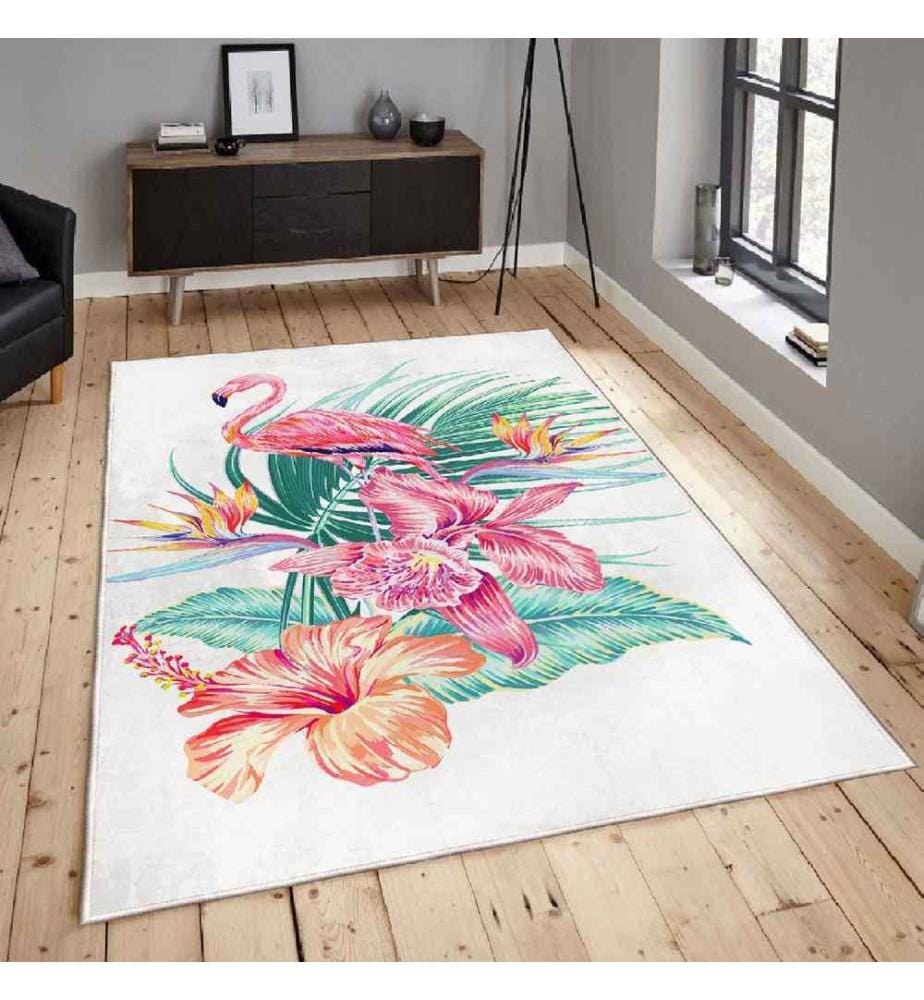 Hall Carpet, Multicolor, 100% Velvet Fabric, Sole: 100% COTTON, 100 x 150 cm