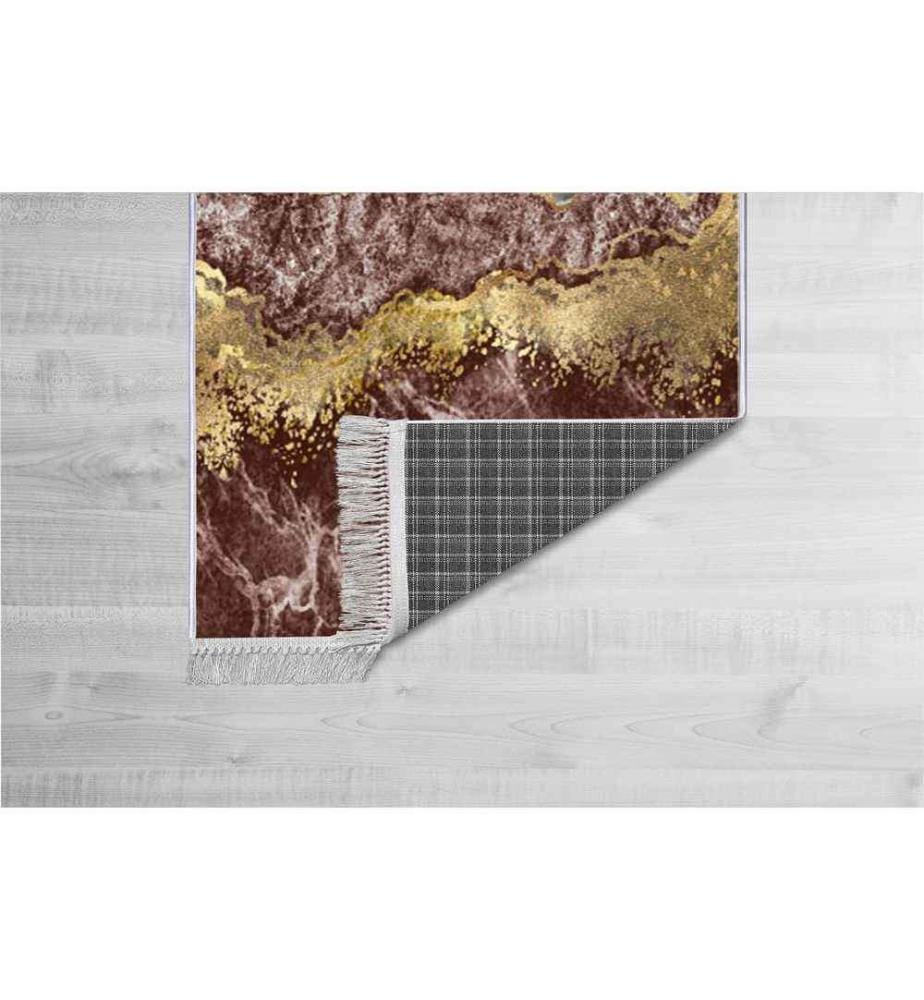 Carpet, Multicolor, 100% Velvet Fabric, Sole: 100% COTTON, 120 x 180 cm