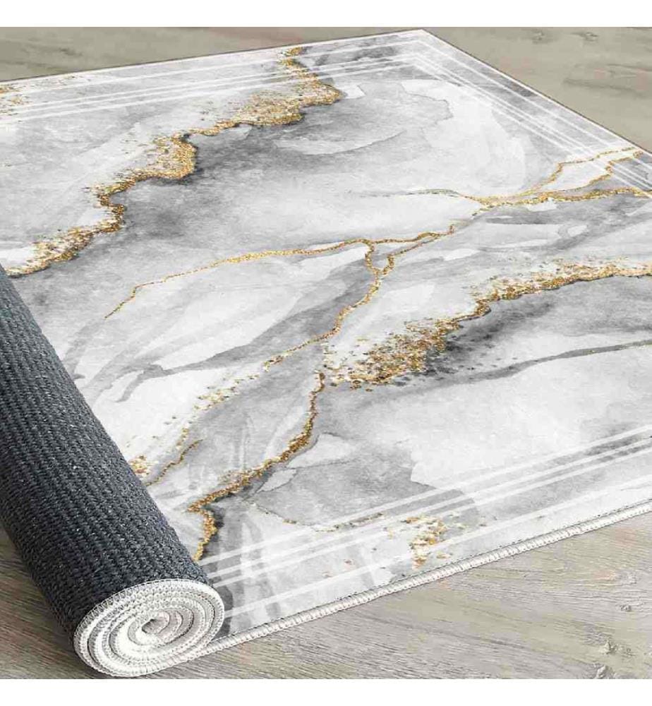 Hall Carpet, Multicolor, 100% Velvet Fabric, Sole: 100% COTTON, 80 x 200 cm