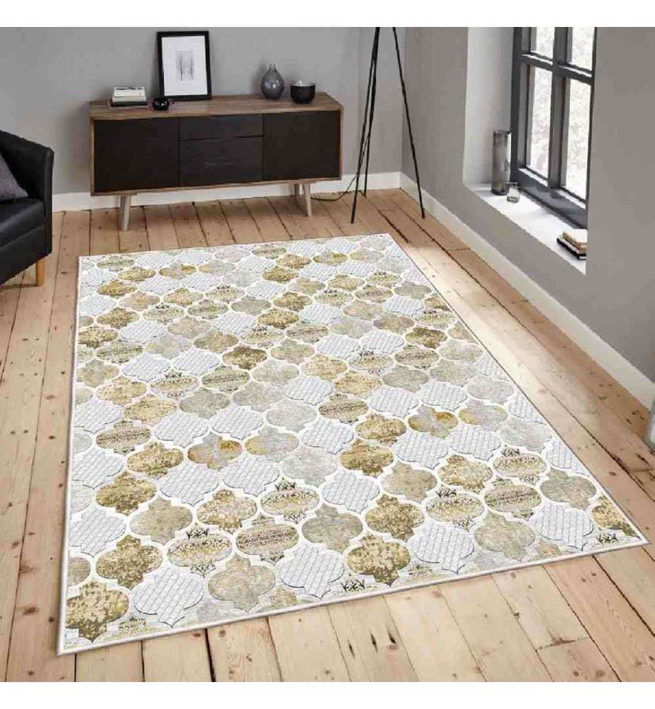 Carpet, Multicolor, 100% Velvet Fabric, Sole: 100% COTTON, 80 x 120 cm