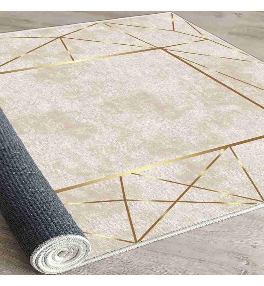 Carpet, Multicolor, 100% Velvet Fabric, Sole: 100% COTTON, 140 x 220 cm