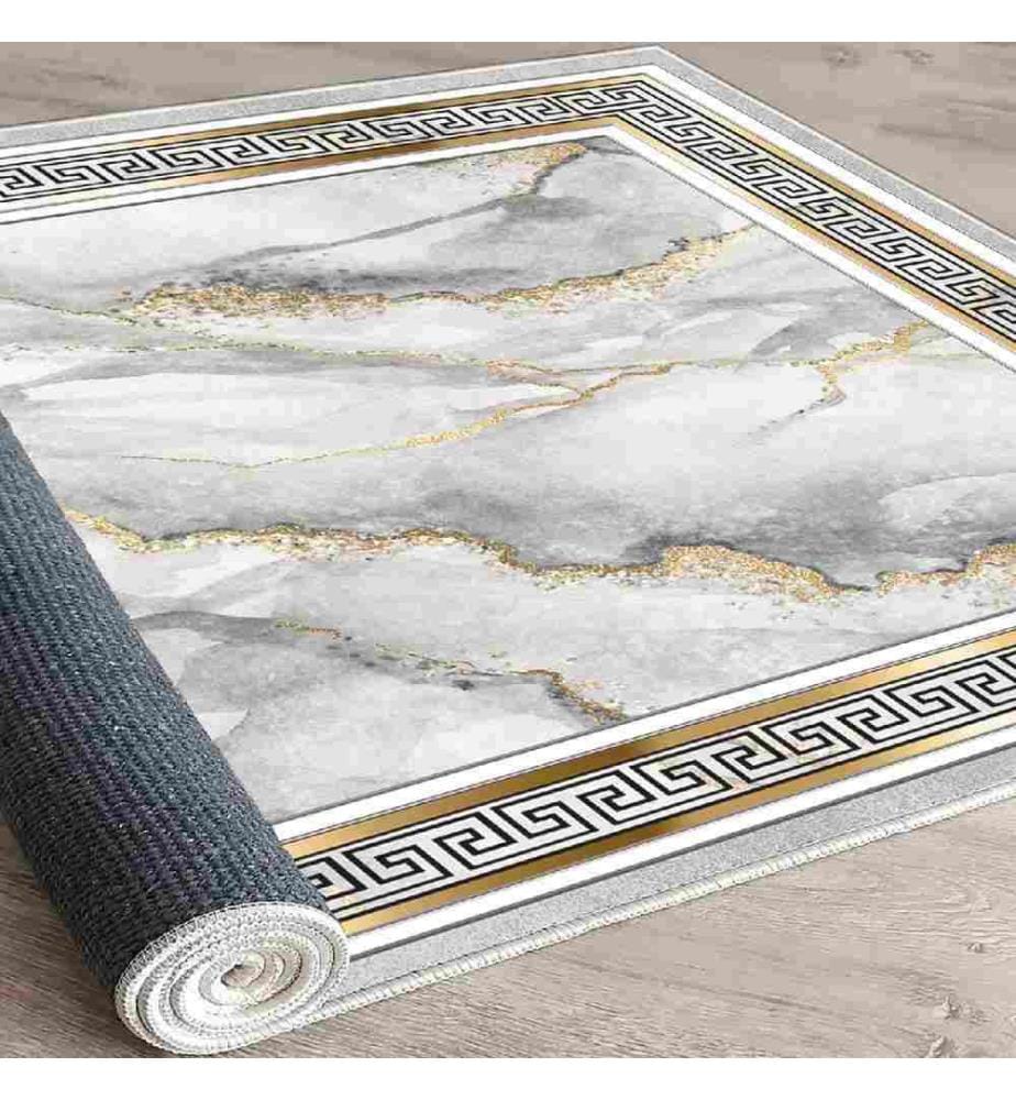 Carpet, Multicolor, 100% Velvet Fabric, Sole: 100% COTTON, 120 x 180 cm