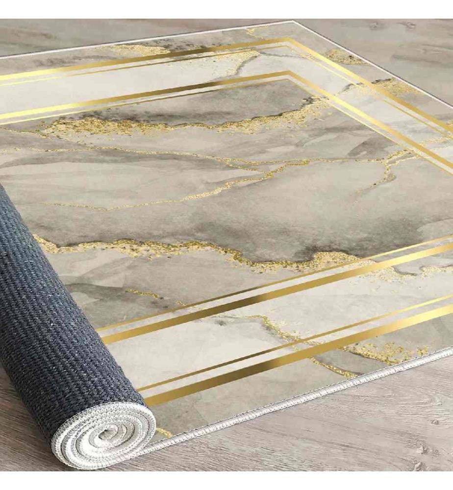 Hall Carpet, Multicolor, 100% Velvet Fabric, Sole: 100% COTTON, 100 x 200 cm