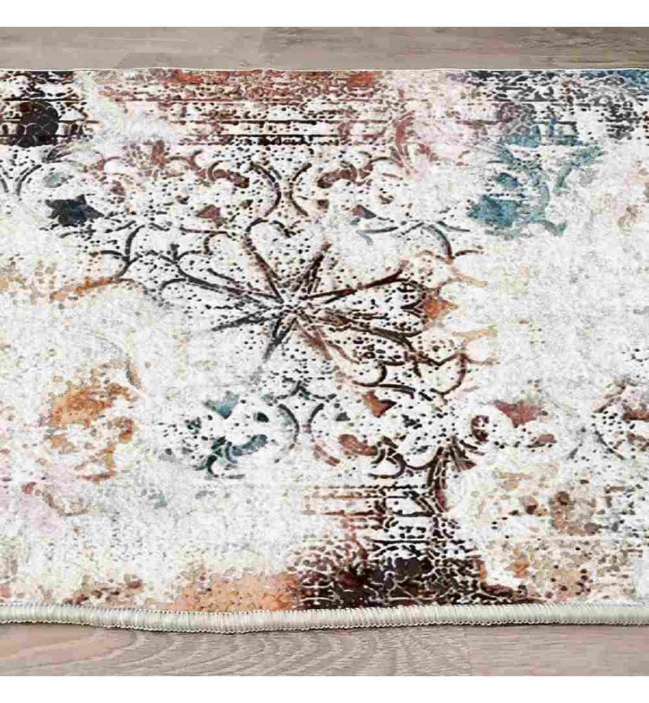 Carpet, Multicolor, 100% Velvet Fabric, Sole: 100% COTTON, 140 x 220 cm
