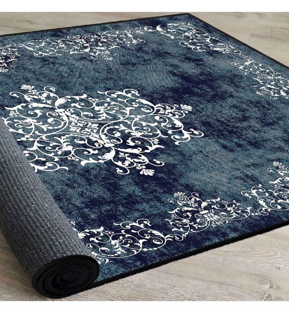 Hall Carpet, Multicolor, 100% Velvet Fabric, Sole: 100% COTTON, 80 x 300 cm