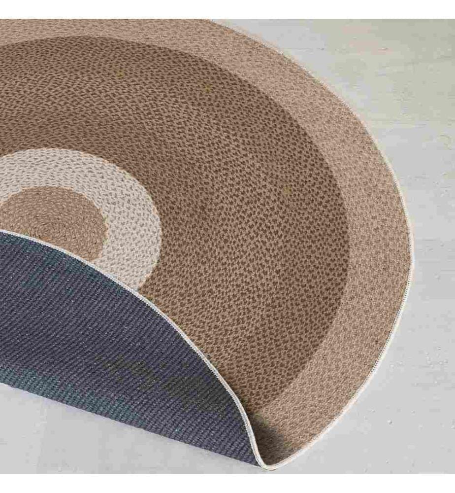 Rug, 100 x 100, , Brown, 70% Cotton - 30% Polyester, Cotton Sole