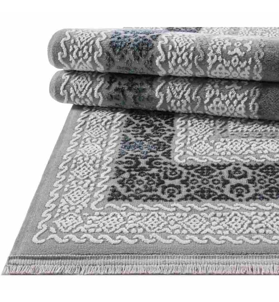 Carpet, Dark Blue, 70% Polypropylen - 30% Polyester, 100 x 300 cm