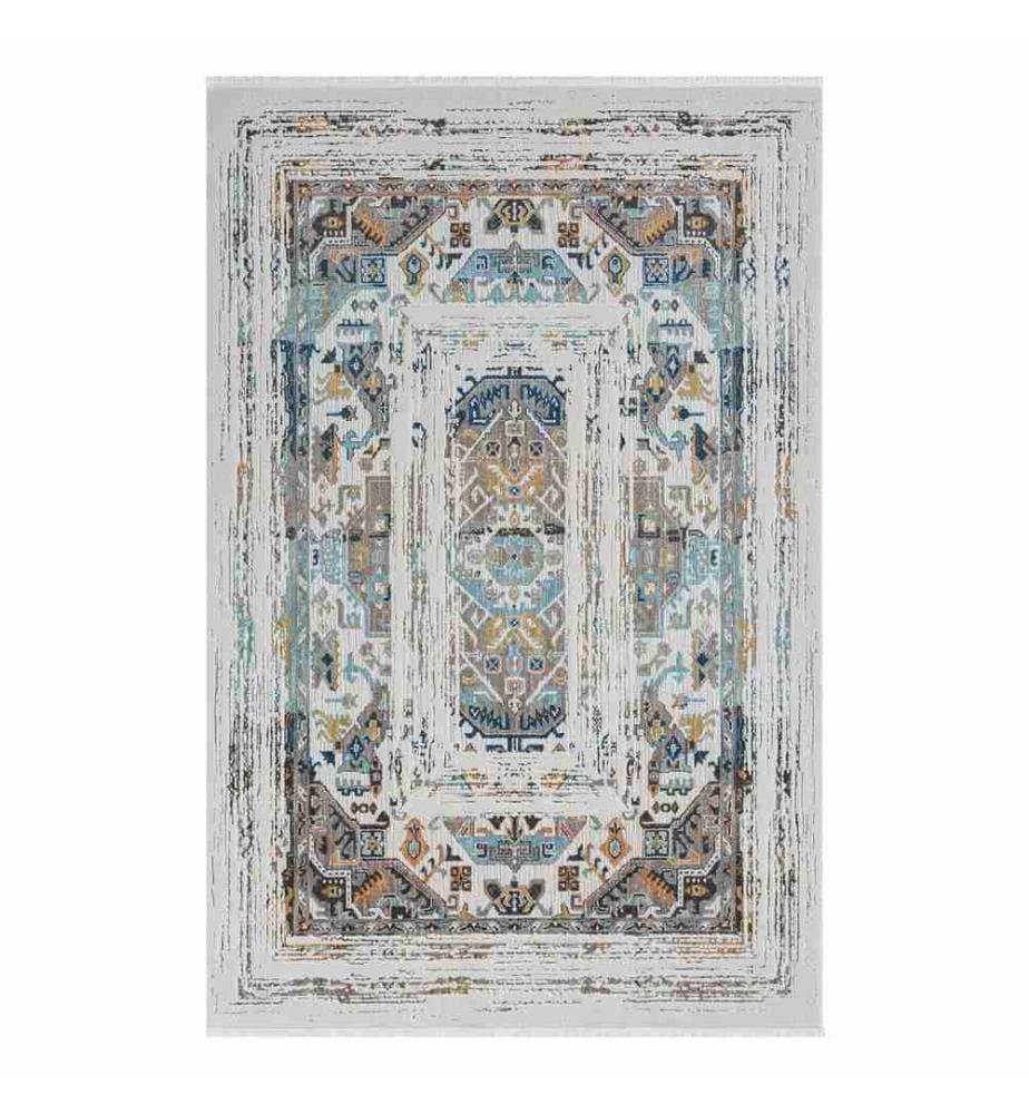 Teppich, Mehrfarbig, 100% Polyester, 115 x 180 cm