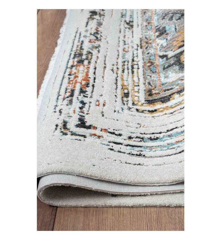 Teppich, Mehrfarbig, 100% Polyester, 115 x 180 cm
