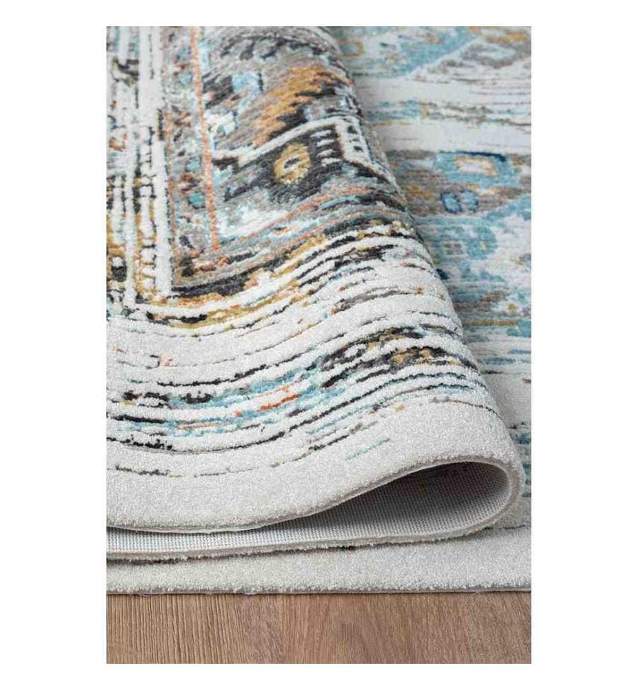 Teppich, Mehrfarbig, 100% Polyester, 115 x 180 cm