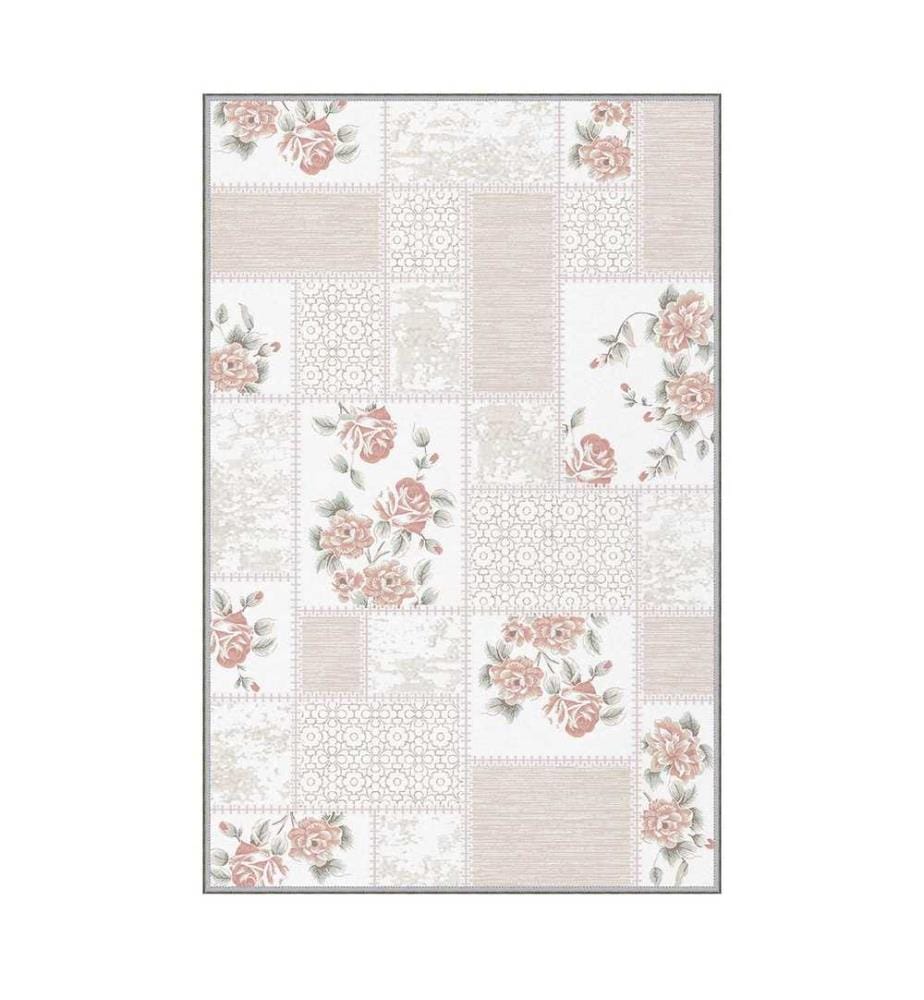 Teppich, Mehrfarbig, 100% Polyester, 140 x 220 cm