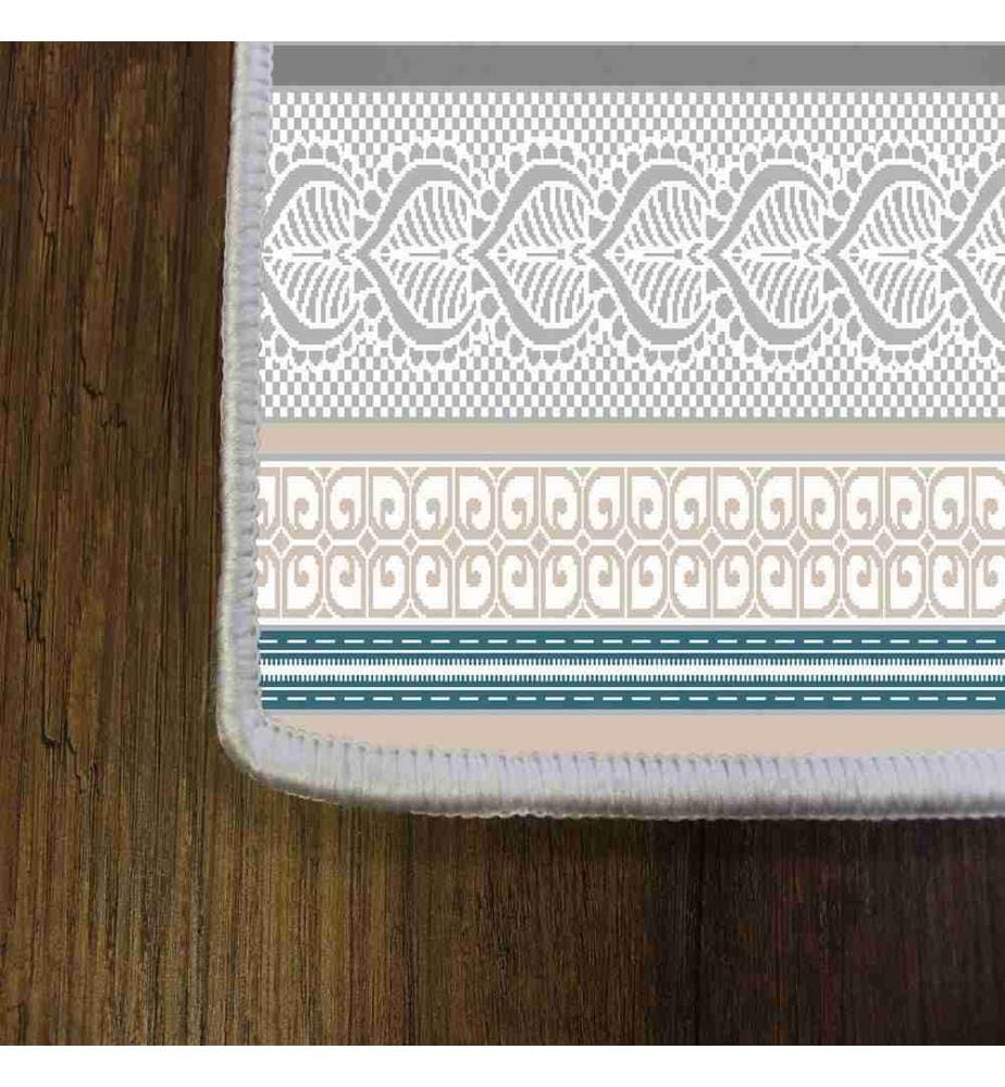 Teppich, Mehrfarbig, 100% Polyester, 120 x 180 cm