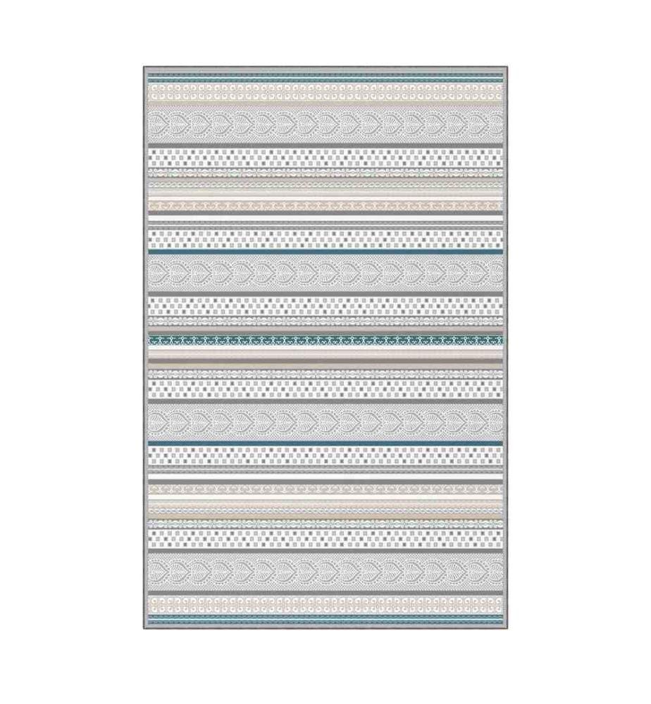 Teppich, Mehrfarbig, 100% Polyester, 120 x 180 cm