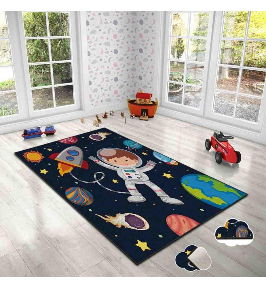 Teppich, Mehrfarbig, 100% Polyester, 120 x 180 cm