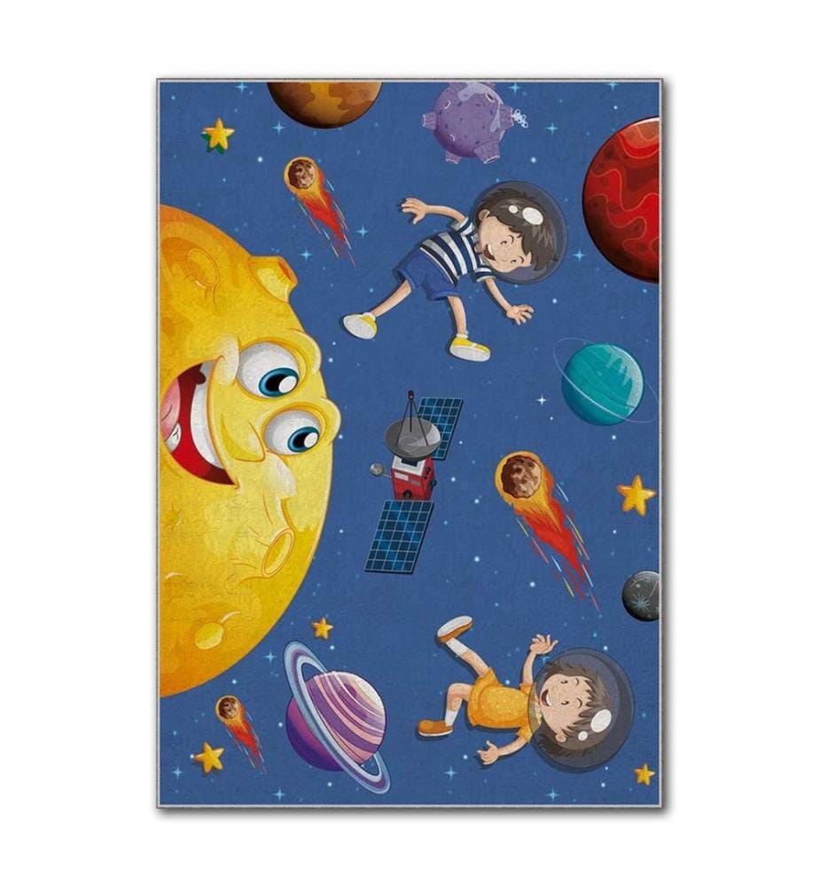 Teppich, Mehrfarbig, 100% Polyester, 120 x 180 cm