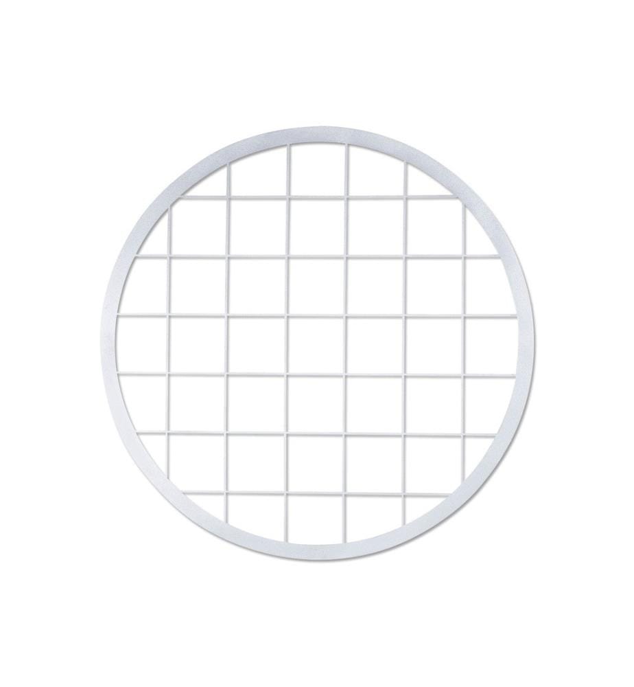 Dekoratives Metall-Wand-Accessoire, Silber, Metall