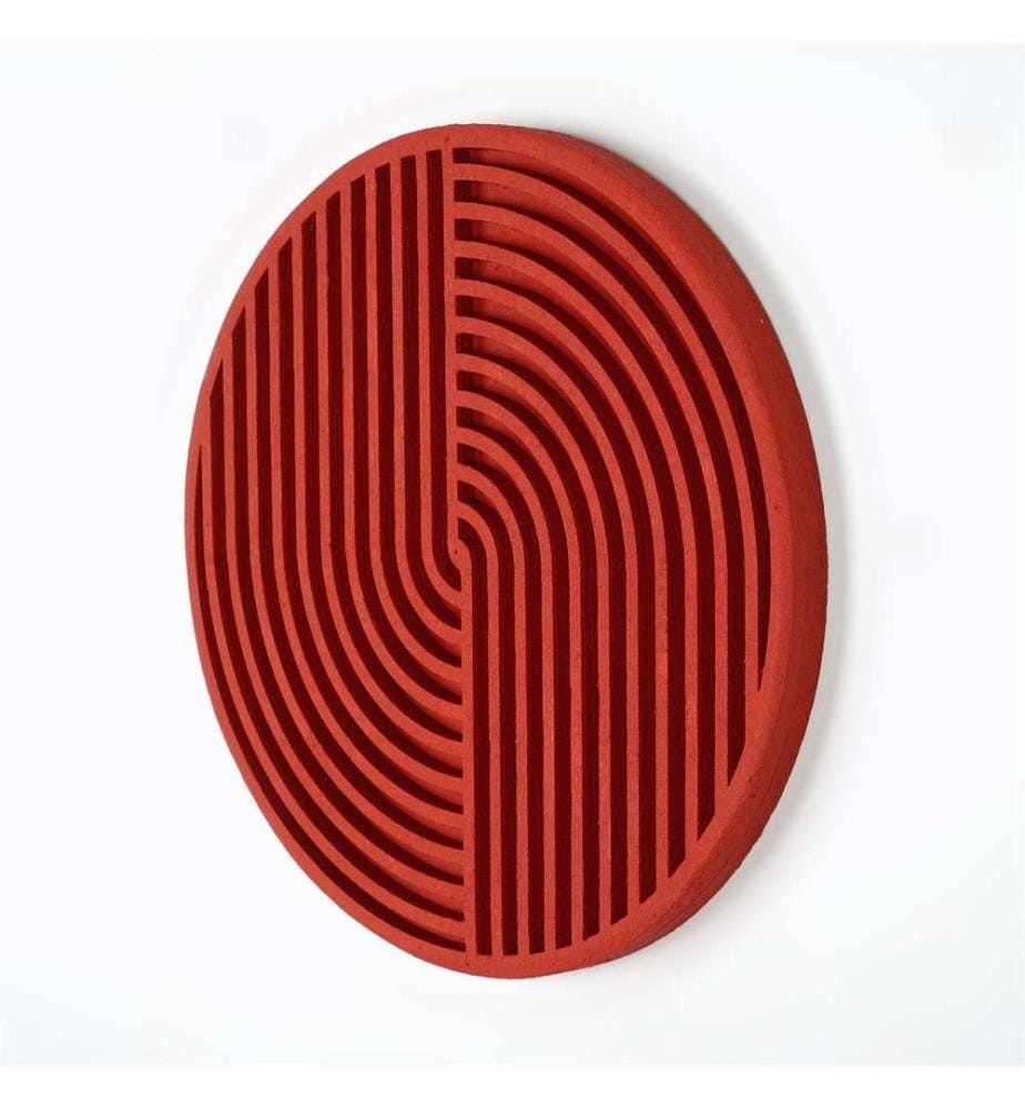 Dekoratives Wand-Accessoire, rot, 100% Fichtenholz
