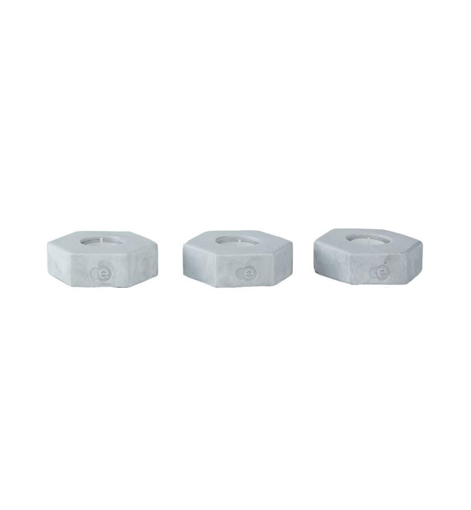 Accessoire décoratif pour béton, gris, 100% béton polymère, peinture organique