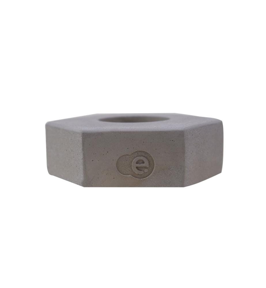Accessoire décoratif pour béton, gris, 100% béton polymère, peinture organique