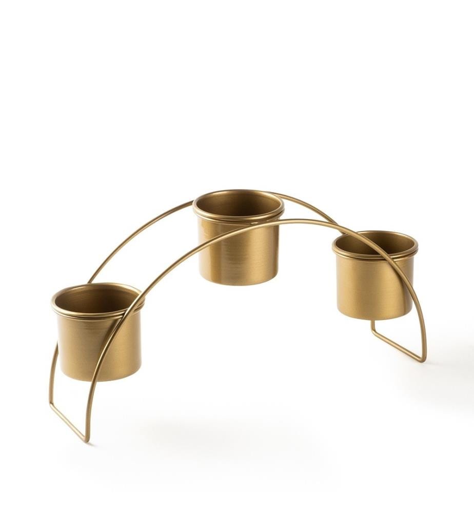 Dekoratives Metall-Accessoire, Gold, 100% Metall
