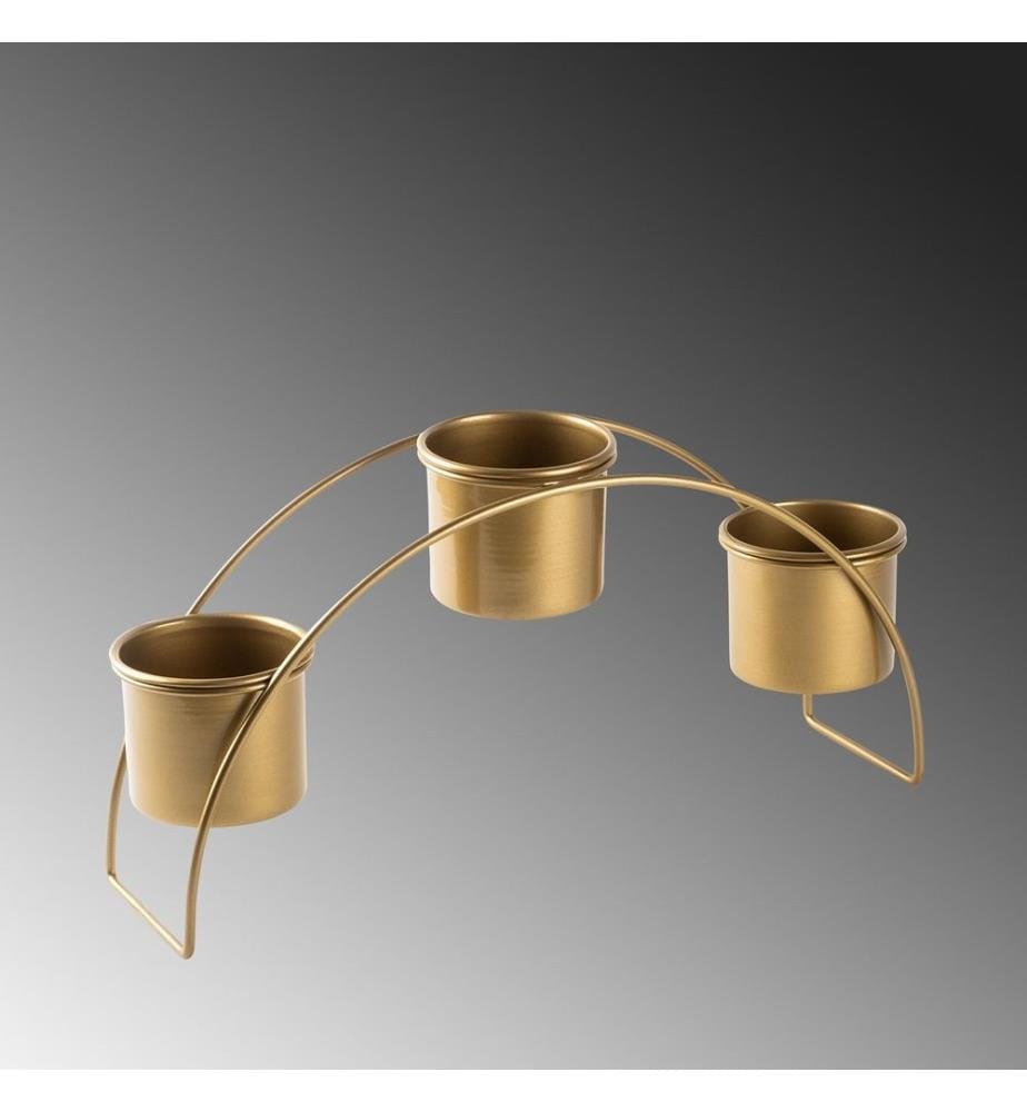 Dekoratives Metall-Accessoire, Gold, 100% Metall