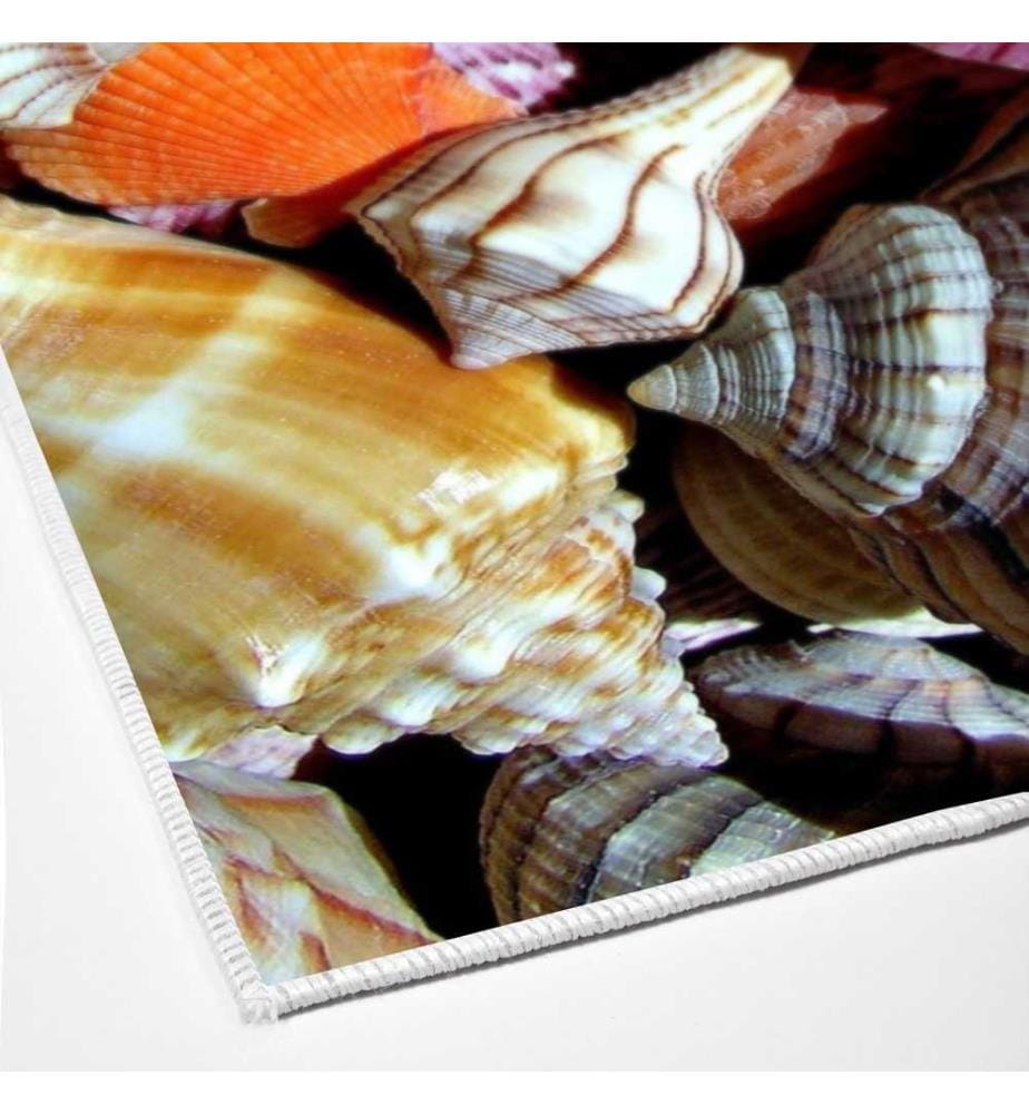 Bathmat Set, 2 Pieces, Multicolor, 100% Polyester, Non-Slip Underside