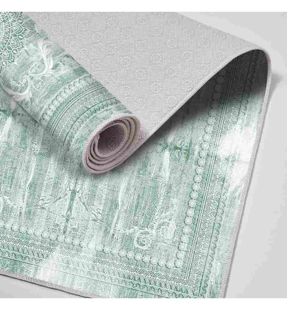 Bathmat Set, 2 Pieces, Multicolor, 100% Polyester, Non-Slip Underside