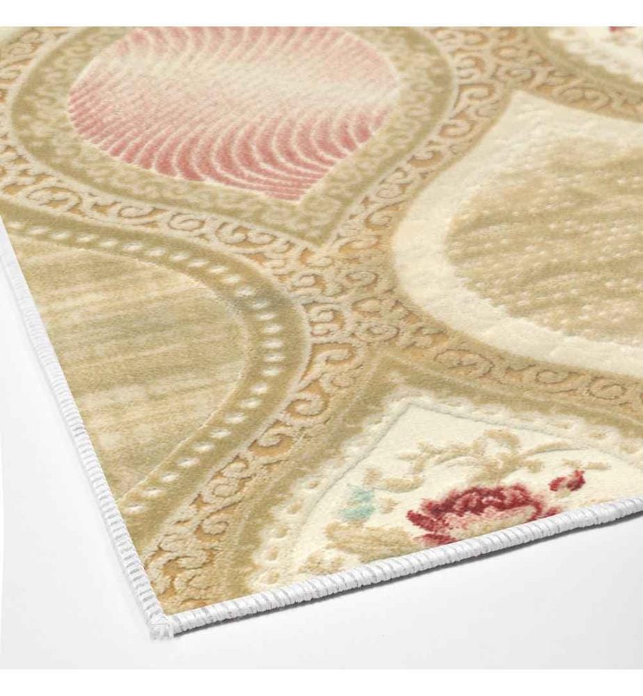 Bathmat Set, 2 Pieces, Multicolor, 100% Polyester, Non-Slip Underside
