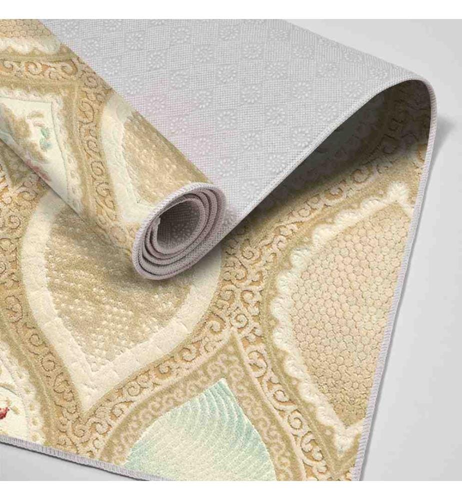 Bathmat Set, 2 Pieces, Multicolor, 100% Polyester, Non-Slip Underside