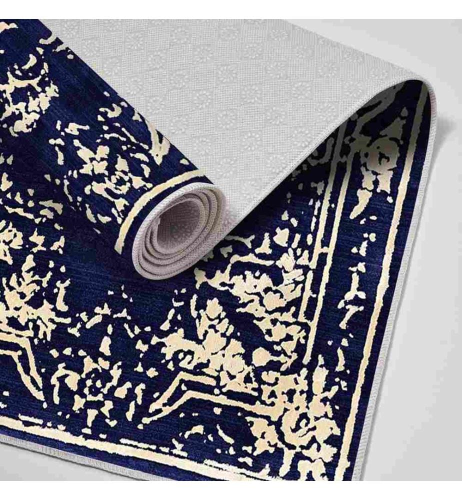Bathmat Set, 2 Pieces, Multicolor, 100% Polyester, Non-Slip Underside