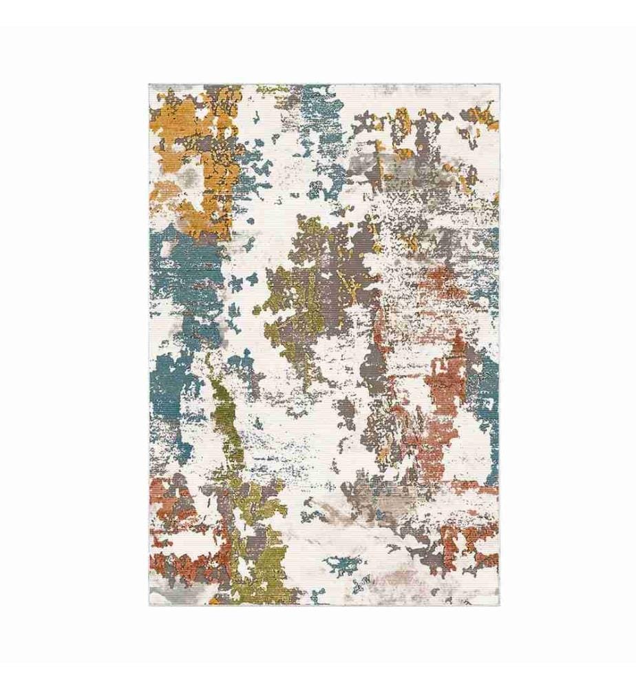 Bathmat Set, 2 Pieces, Multicolor, 100% Polyester, Non-Slip Underside