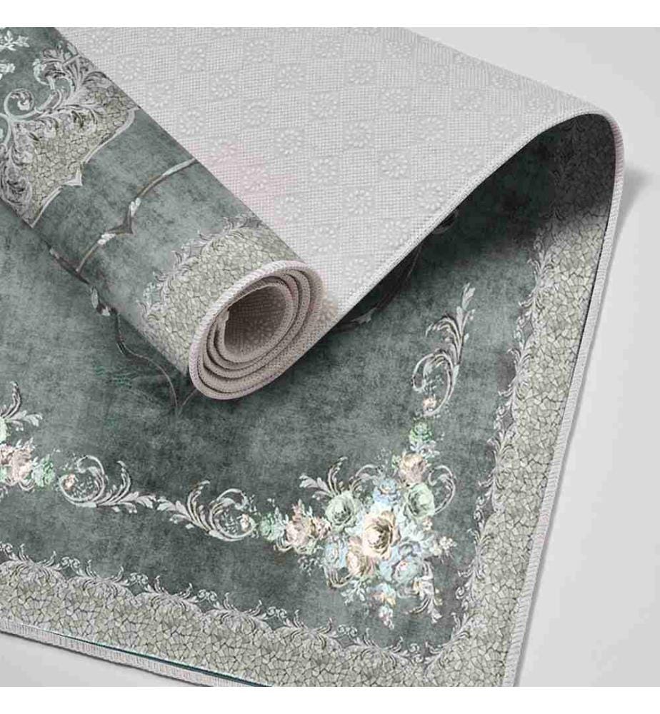 Bathmat Set, 2 Pieces, Multicolor, 100% Polyester, Non-Slip Underside