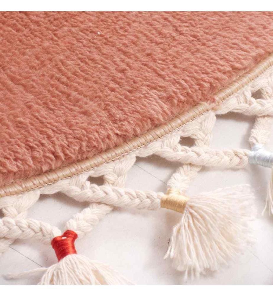 Bathmat, Brown, 100% Acrylic