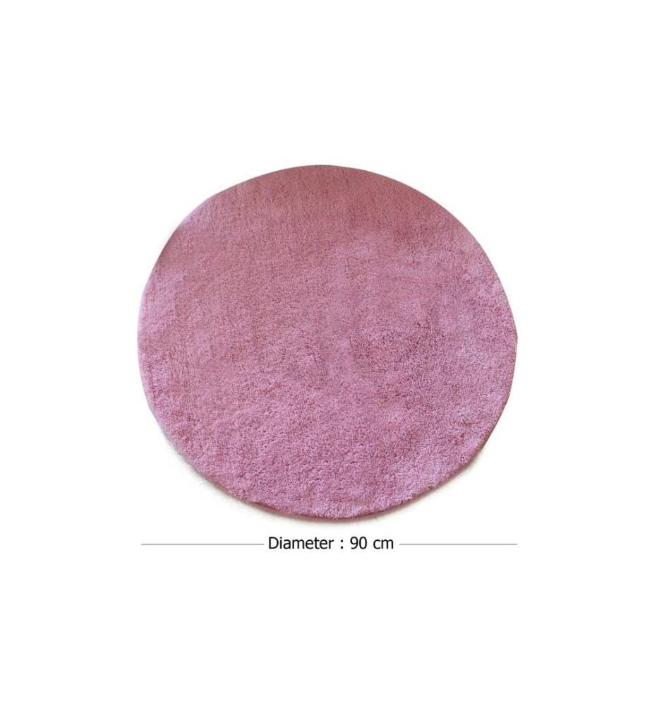 Badematte, Rosa, 100% Acryl